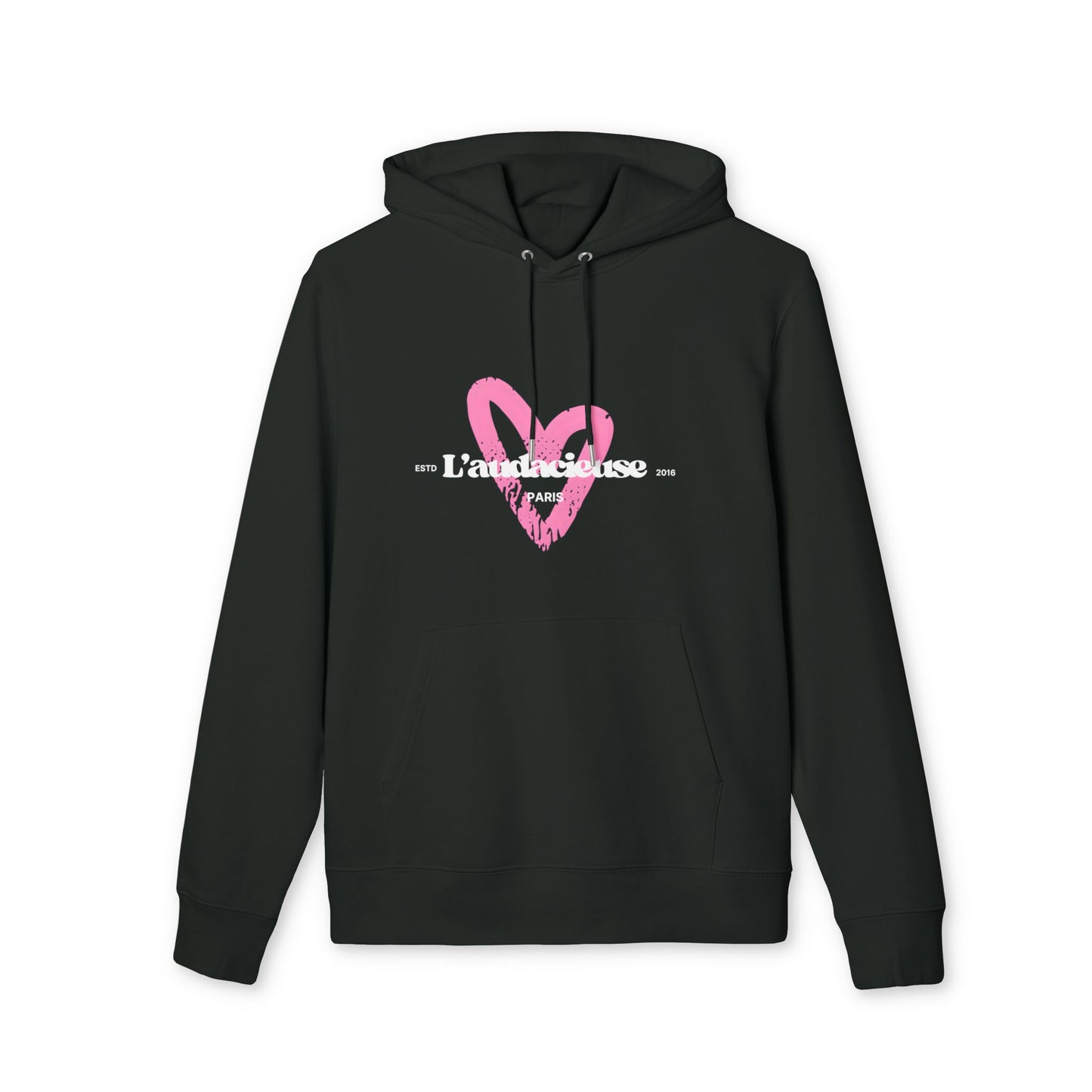 Sweat coeur rose L'audacieuse