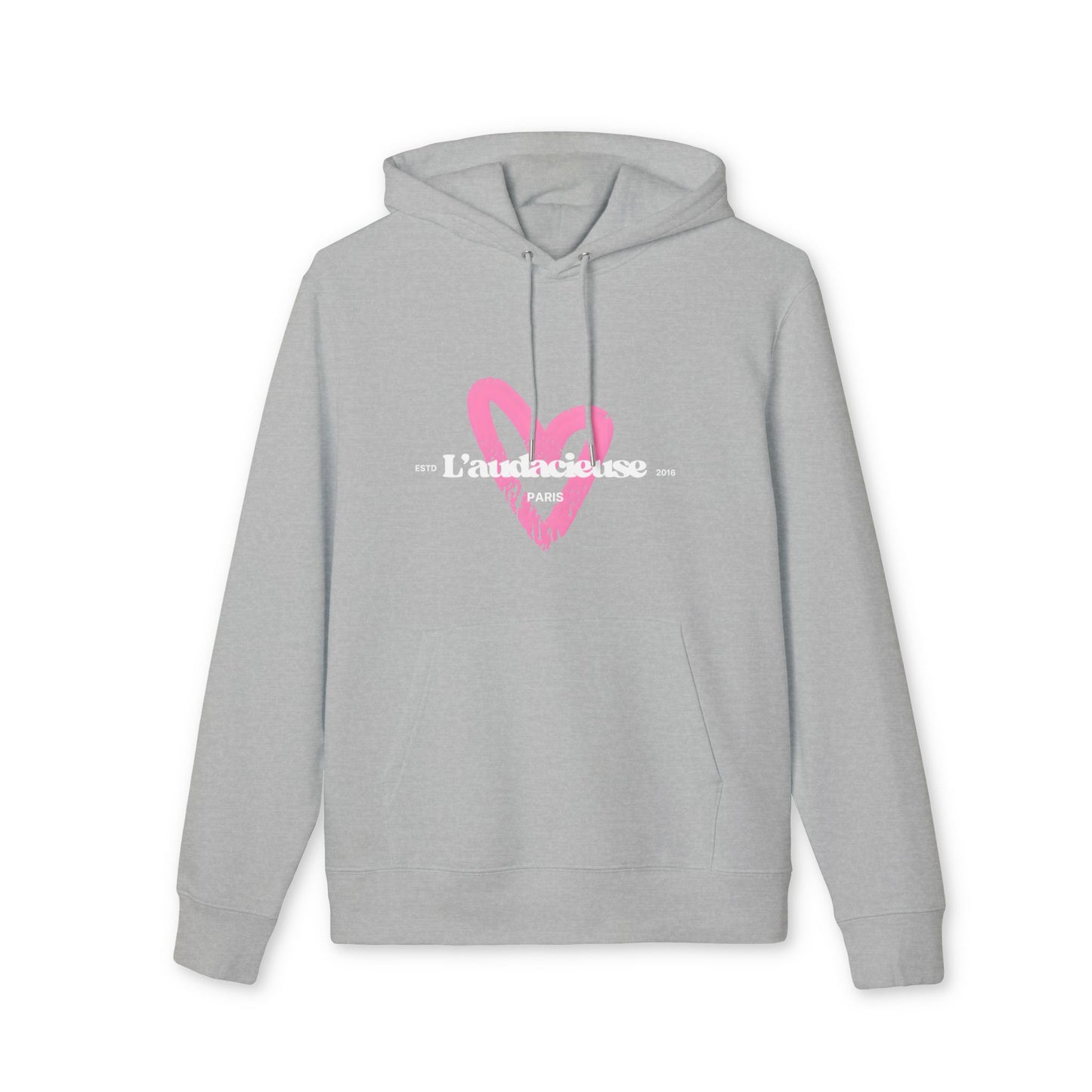 Sweat coeur rose L'audacieuse