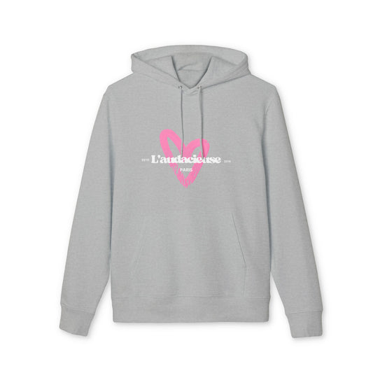 Sweat coeur rose L'audacieuse